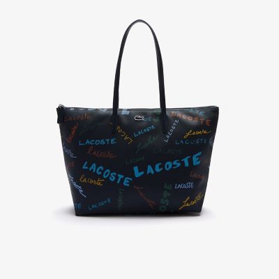 ＜LACOSTE＞Ｌ．１２．１２．コンセプト　プリントラージトートバッグ