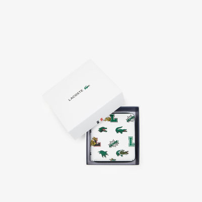 ＜LACOSTE＞ホリデイ　コミックプリントジップウォレット