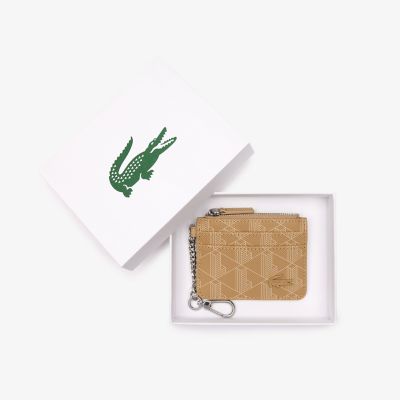 デイリーライフシーズナル　モノグラムプリントジップカードホルダー