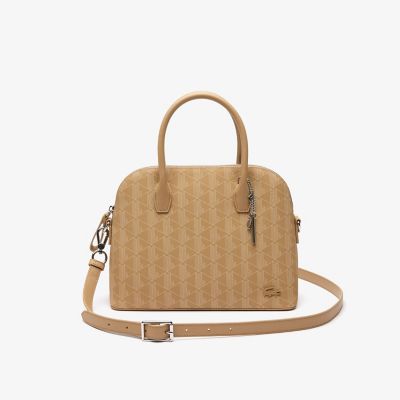 ＜LACOSTE＞デイリーライフスタイルシーズナル　モノグラム　ブガッティバッグ