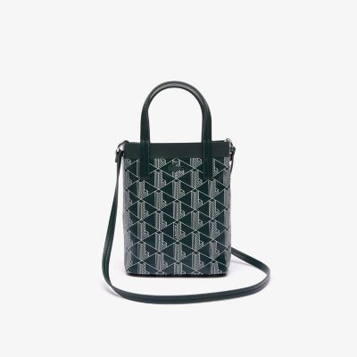 ＜LACOSTE＞ゼリー　コーテッドキャンバスミニトートバッグ