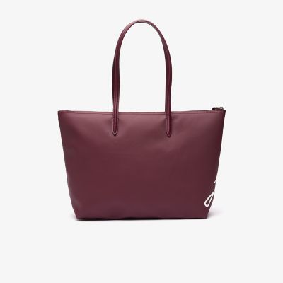 Ｌ．１２．１２　コンセプトシーズナル　コーテッドキャンバスラージトートバッグ