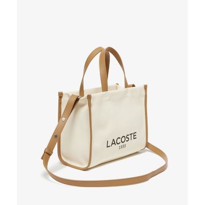 LACOSTE ラコステ　ヘリテージ コットンキャンバストート ヘリテージキャンバス コットンキャンバストート | LACOSTE
