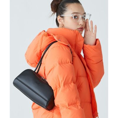 ローラレザーショルダーバッグ