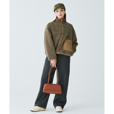 ローラレザーショルダーバッグ