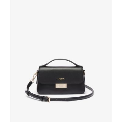 LACOSTE レザー　メッセンジャーバッグ　ショルダーバッグ LACOSTE ショルダーバッグ バッグ マヘキ レザーメッセンジャー