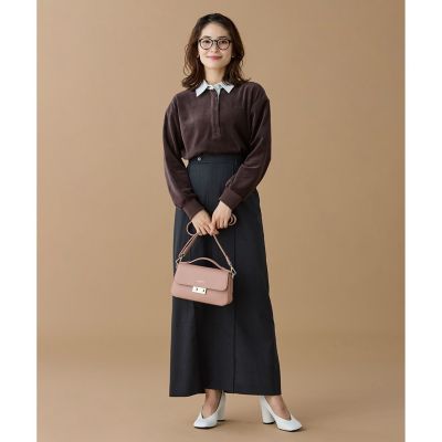 シャンゼリゼ レザーショルダーバッグ ／ ハンドバッグ | LACOSTE