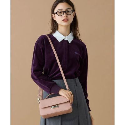 シャンゼリゼ レザーショルダーバッグ ／ ハンドバッグ | LACOSTE