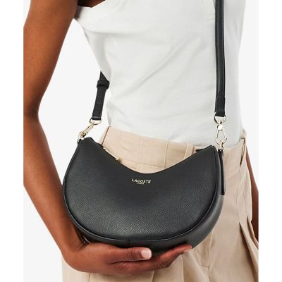 シャンゼリゼ レザーハーフムーンショルダーバッグ | LACOSTE/ラコステ