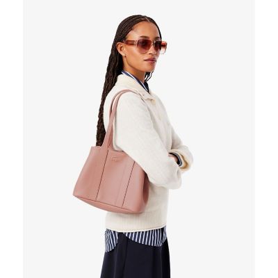 ＜LACOSTE＞シティコート　スモールレザートートバッグ