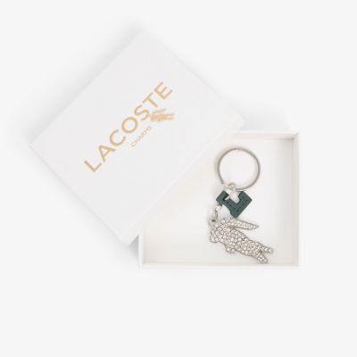 ワニロゴ＆イニシャルチャームキーホルダー | LACOSTE/ラコステ | 三越 