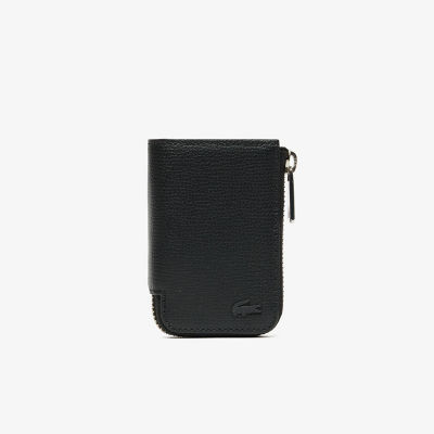  デイリークロコ Lファスナースマートキーケース ブラック ハンドバッグ・財布