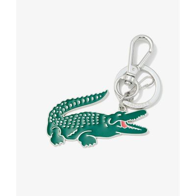 ＜三越伊勢丹/公式＞ LACOSTE/ラコステ クイーポ ワニロゴメタルプレートキーホルダー＿2 グリーン ゴルフ用品【三越伊勢丹/公式】