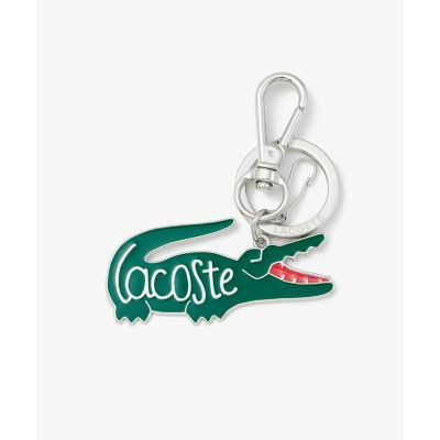 残りわずか★LACOSTE ワニロゴメタルプレートキーホルダー クイーポ ワニロゴメタルプレートキーホルダー＿3 | LACOSTE