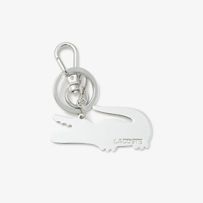 ラコステ　キーホルダー クイーポ ワニロゴメタルプレートキーホルダー＿3 | LACOSTE