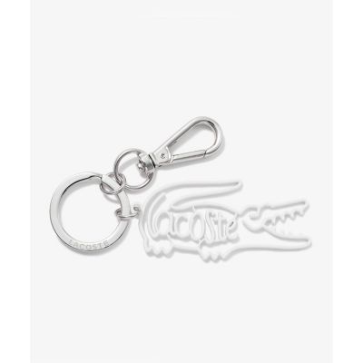 LACOSTE/ラコステ ネームワニロゴキーホルダー