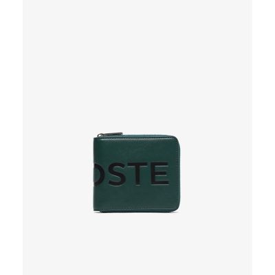 LACOSTE/ラコステ ラウンドジップミニウォレット グリーン 財布・マネークリップ【三越伊勢丹/公式】