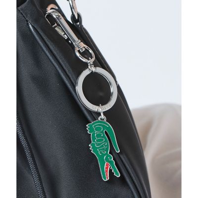 ＜LACOSTE＞ワニロゴチャームキーホルダー