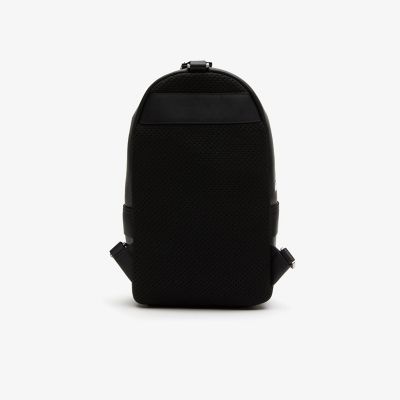 Lacoste ラコステプラクティス スプリットカーフスキンレザーバッグ ラコステプラクティス スプリットカーフスキンレザーバッグ