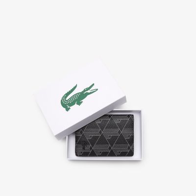 ＜LACOSTE＞ザ　ブレンド　モノグラムプリントバーティカルカードホルダー