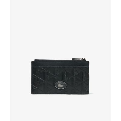 モノグラム RFIDレザージップカードホルダー | LACOSTE/ラコステ