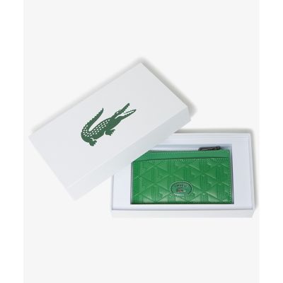 モノグラム RFIDレザージップカードホルダー | LACOSTE/ラコステ