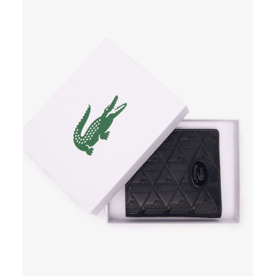LACOSTE★ザ ブレンド モノグラム 二つ折り財布 ウォレット ラコステ ザ ブレンド モノグラムスモールジップウォレット