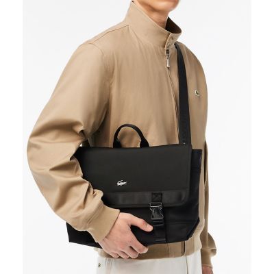 ＜LACOSTE＞コメ　タブレットポケットショルダーバッグ
