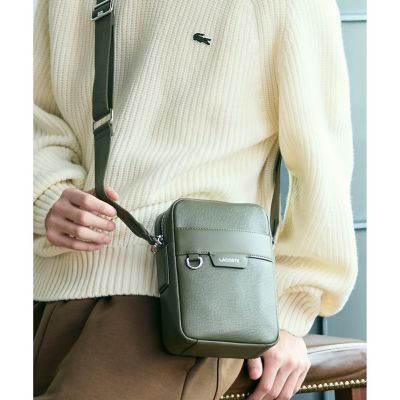 オシアン レザーサッチェルバッグ | LACOSTE/ラコステ | 三越伊勢丹