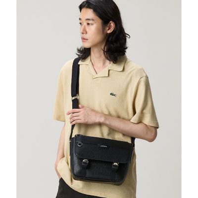 オシアン レザーフラップ ショルダーバッグ | LACOSTE/ラコステ | 三越