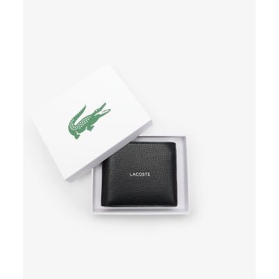 ＜LACOSTE＞オシアン　グレインレザー２つ折りウォレット