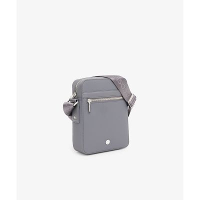 【美品】LACOSTE グレー ショルダーバッグ バーチカルスマホバッグ ランゴン バーチカルミニショルダーバッグ | LACOSTE/ラコステ | 三越