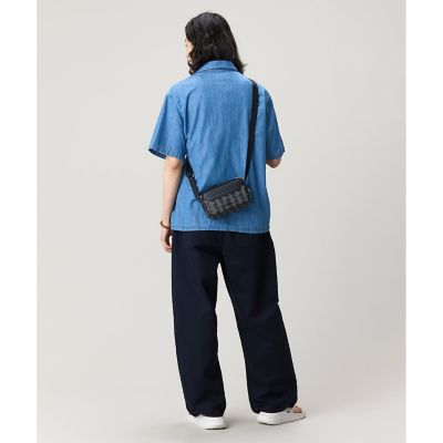 ザ ブレンド モノグラムコンビレポーターバッグ ／ ショルダーバッグ