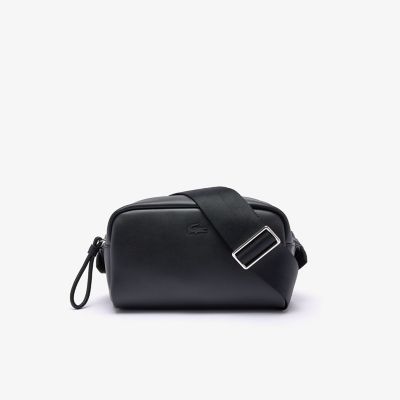 ＜LACOSTE＞ノーエンド　レザーショルダーバッグ