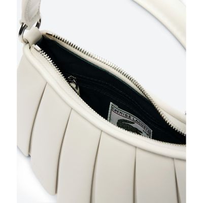 LENGLEN レザープリーツハンドバッグ | LACOSTE/ラコステ 