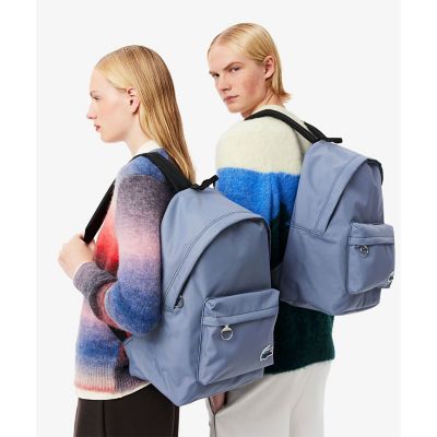 ＜LACOSTE＞ホリデーランドスケープワニロゴパッチデイパック