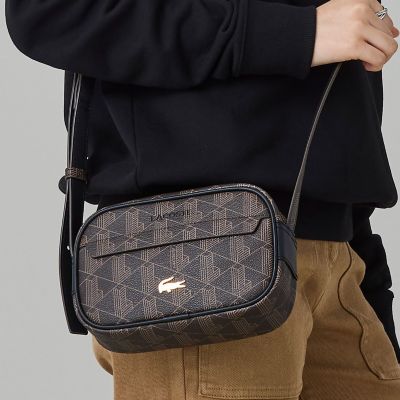 LACOSTE モノグラム ショルダーバッグ　　値下げ⭕️ ザ ブレンド シーズナル モノグラム横型ショルダーバッグ | LACOSTE