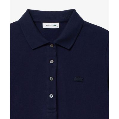 LACOSTE ラコステ 刺繍ロゴ ハーフスリーブポロシャツ size40