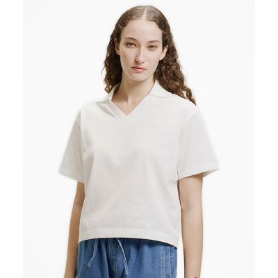 ＜LACOSTE＞鹿の子地サッカーシャツ　／　スキッパーネックポロ