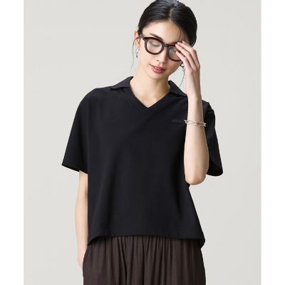 鹿の子地サッカーシャツ ／ スキッパーネックポロ | LACOSTE/ラコステ