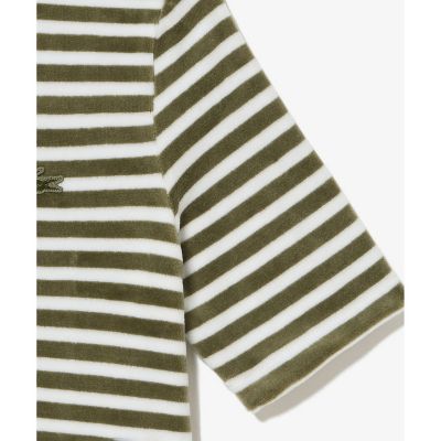 ベロアボーダー半袖ポロシャツ | LACOSTE/ラコステ | 三越伊勢丹