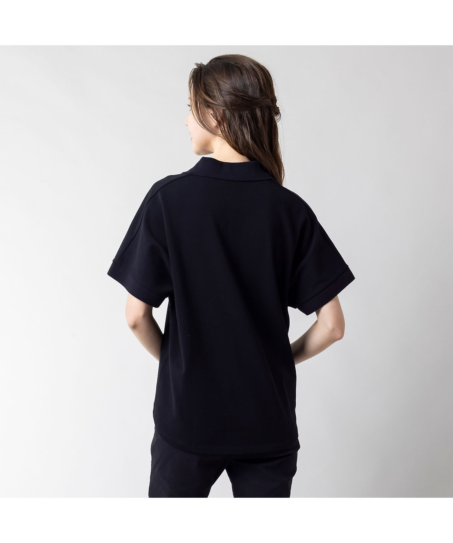 スキッパーネック裾リブポロシャツ の通販 | 三越伊勢丹オンライン