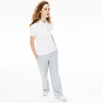 ＜LACOSTE＞スリムフィット　ストレッチコットンピケポロ（半袖）