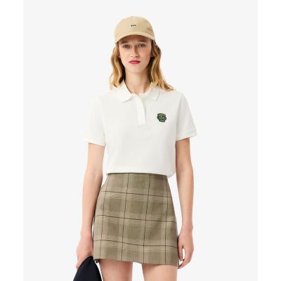 ＜LACOSTE＞【ＥＣ　ｏｎｌｙ】ラコステパリエンブレムワッペンレディースポロシャツ