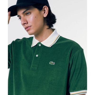 ＜LACOSTE＞ハイゲージパイル地ポロシャツ