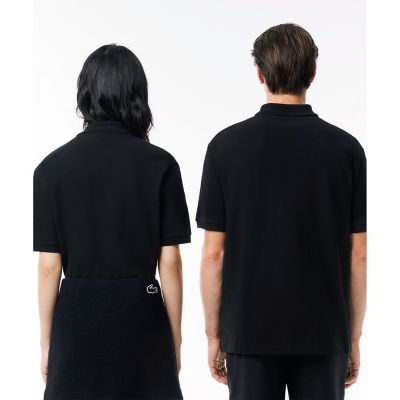 ＜LACOSTE＞Ｌ．１２．１２ルーズフィット　ドロップショルダー　鹿の子半袖ポロシャツ