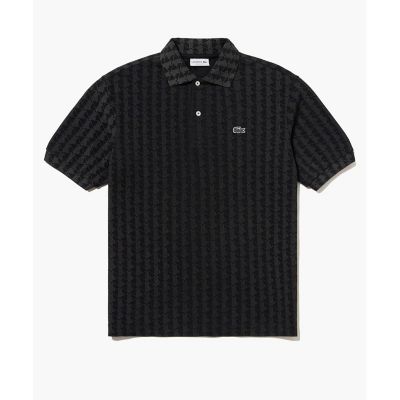 Lacoste ラコステ　インディゴ　ポロシャツ　FR3 LACOSTE（ラコステ） インディゴ ポロシャツ 配色リブニット PH004J-99