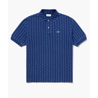 Lacoste ラコステ　インディゴ　ポロシャツ　FR3 インディゴ鹿の子地ポロシャツ | LACOSTE/ラコステ | 三越伊勢丹