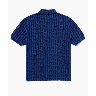 インディゴ鹿の子地ポロシャツ | LACOSTE/ラコステ | 三越伊勢丹