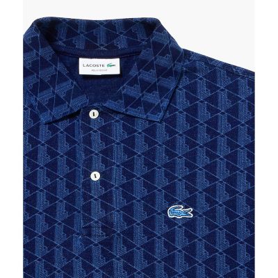 インディゴ鹿の子地ポロシャツ | LACOSTE/ラコステ | 三越伊勢丹
